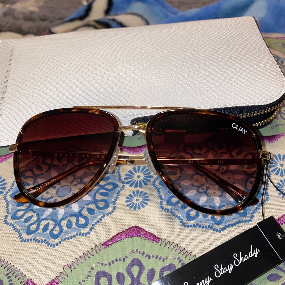 Quay - All in Mini Sunglasses